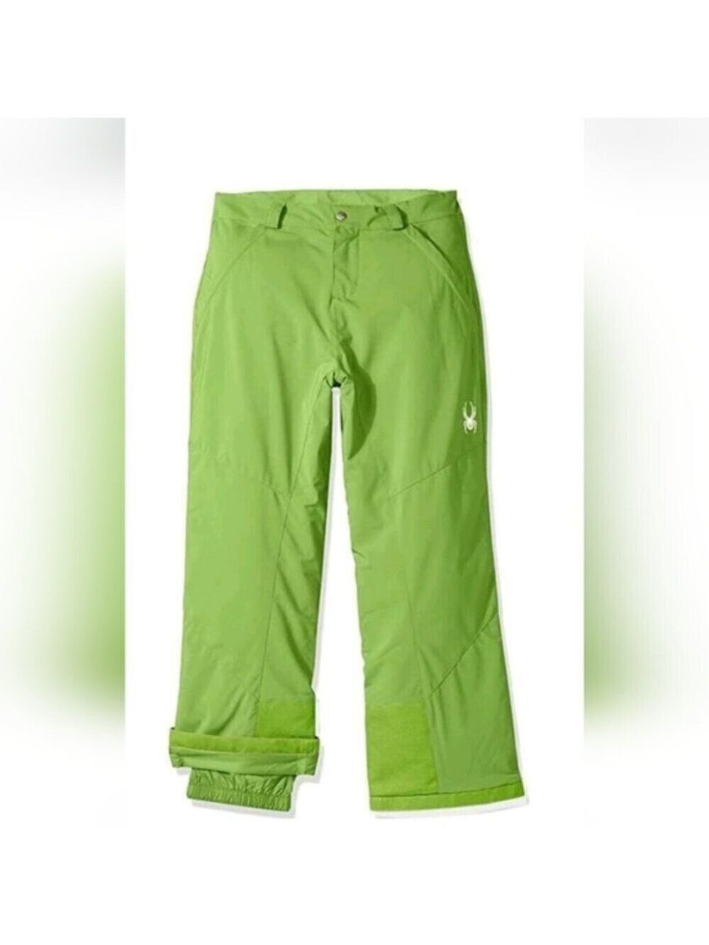SPYDER | Girls Vixen Athletic Ski Snowboarding Snow Pants Green Sz 10